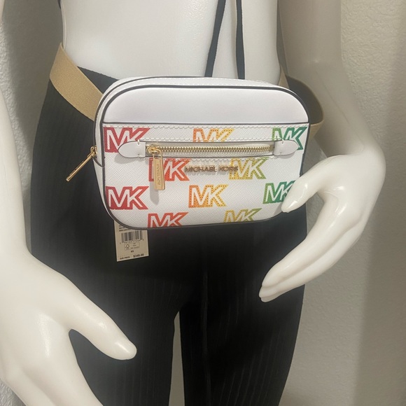 Michael Kors Optic White Multi Belt Bag main image 9